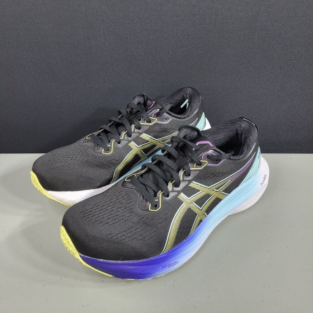 Asics Gel-Kayano 30 Womens Shoes Black Running Road Sneaker Gym SIZE 9